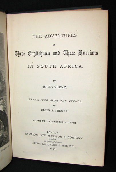 1895 - Adventures of Three Englishmen and Three Russians in South Africa by Jules Verne