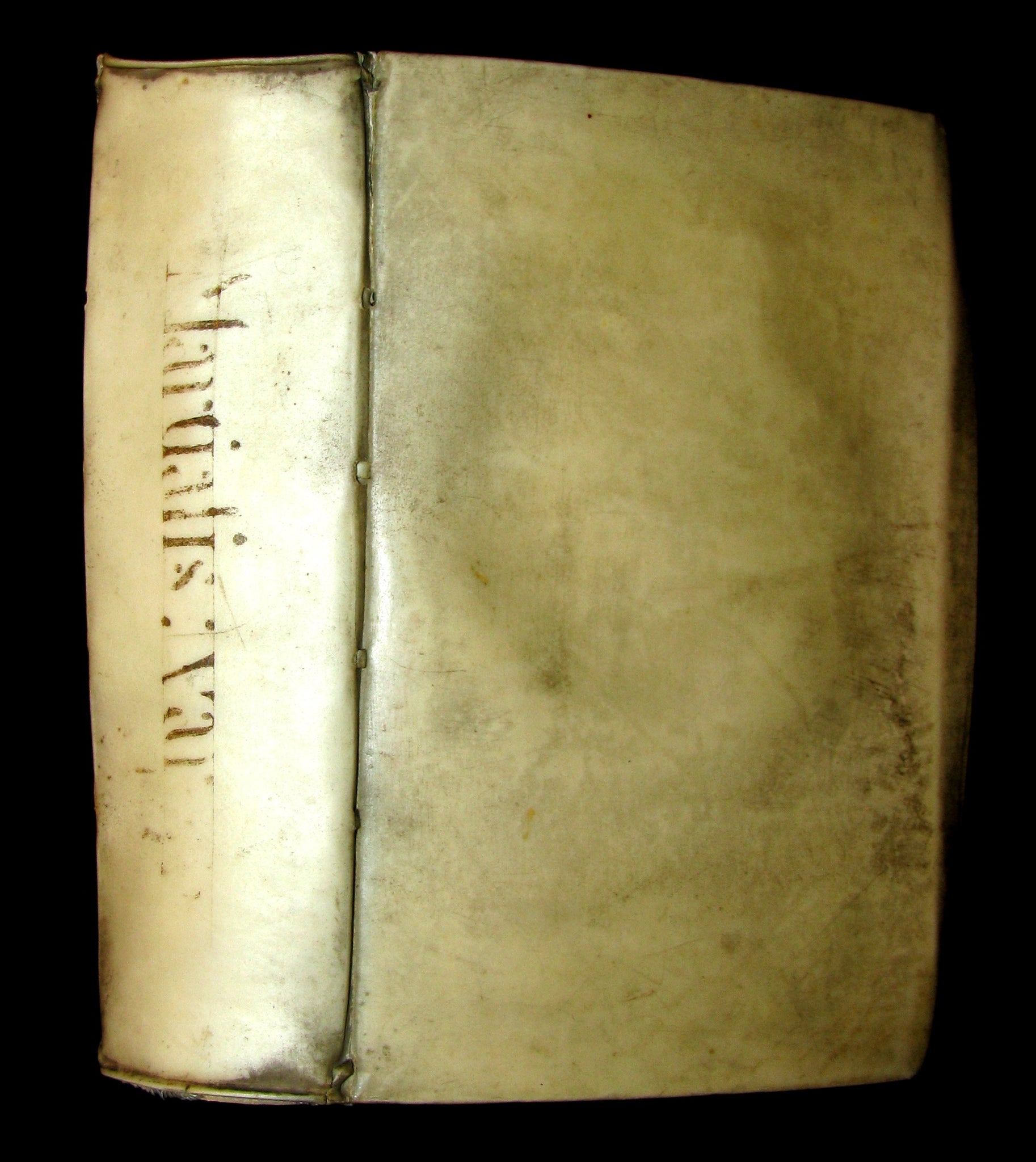 1656 Rare Latin vellum Book - MARTIAL's Epigrams - M. Valerii Martialis Epigrammata