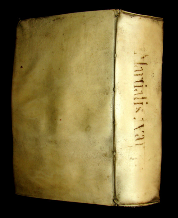 1656 Rare Latin vellum Book - MARTIAL's Epigrams - M. Valerii Martialis Epigrammata