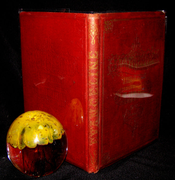 1856 Rare Victorian Book - Evangeline  A tale of Acadie by Henry Wadsworth Longfellow.