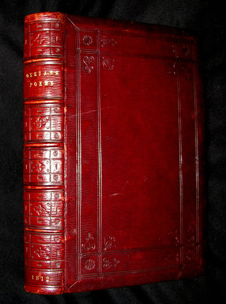 1812 Rare Book - The Poems of Ossian - The Son of Fingal by James MacPherson.