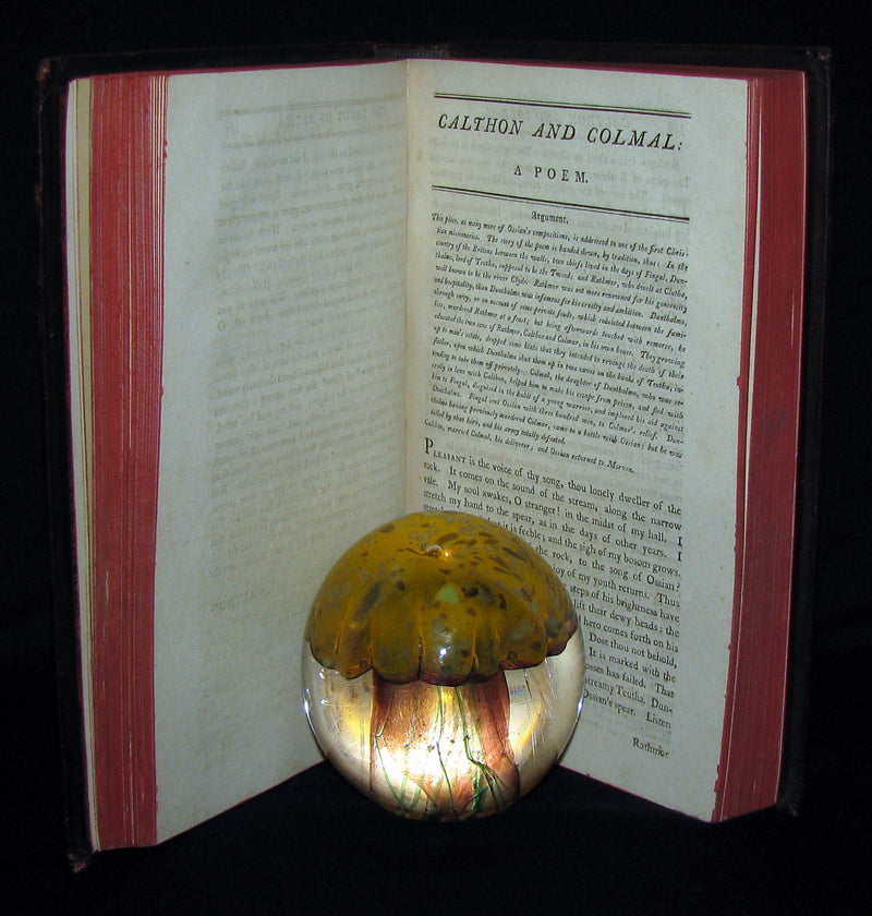 1812 Rare Book - The Poems of Ossian - The Son of Fingal by James MacPherson.