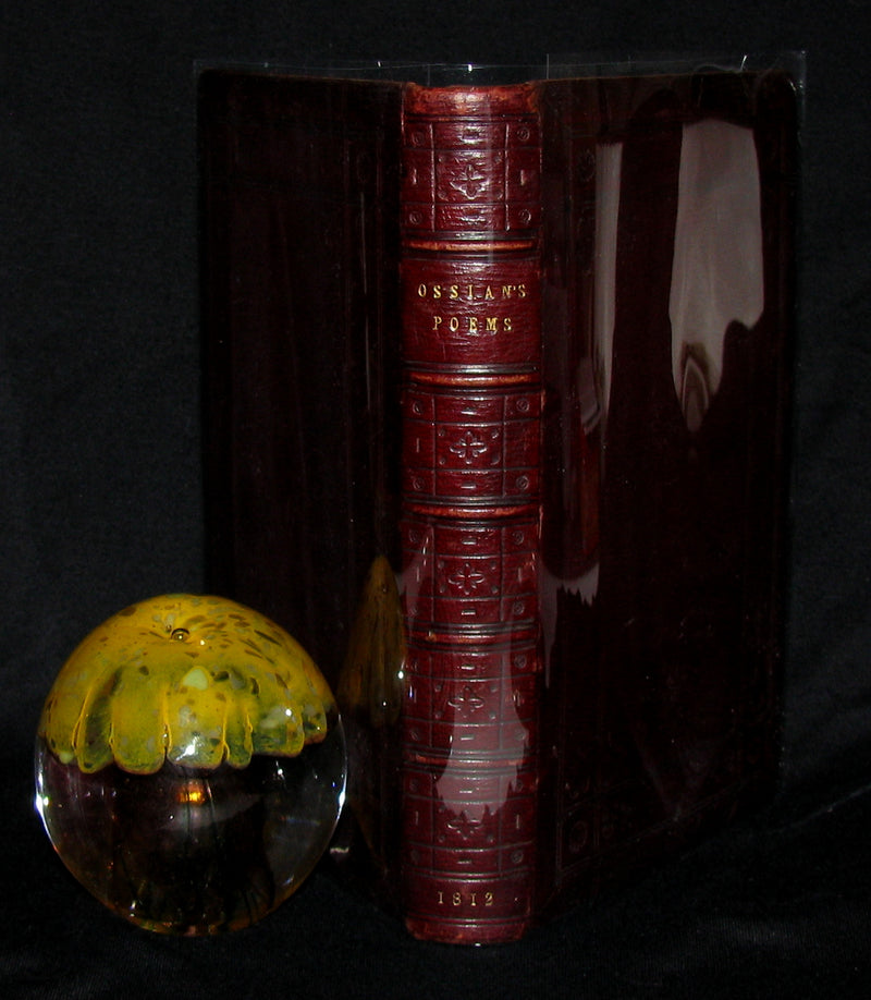 1812 Rare Book - The Poems of Ossian - The Son of Fingal by James MacPherson.