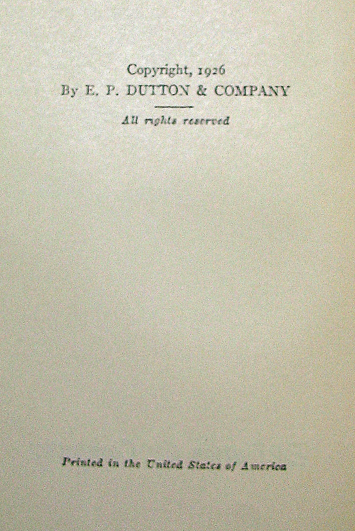 1926  First Edition - A. A. Milne & Ernest H. Shepard -  WINNIE-THE-POOH