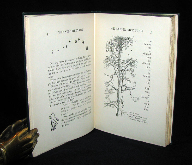 1926  First Edition - A. A. Milne & Ernest H. Shepard -  WINNIE-THE-POOH