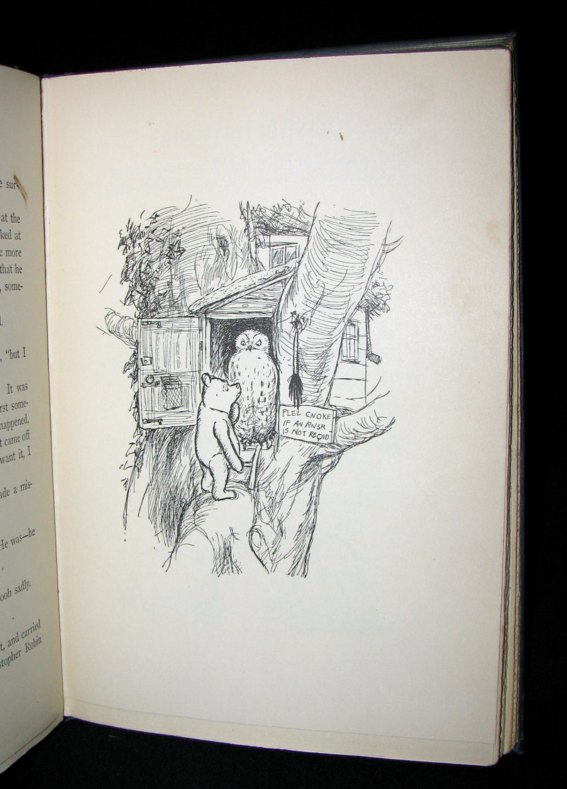 1926  First Edition - A. A. Milne & Ernest H. Shepard -  WINNIE-THE-POOH