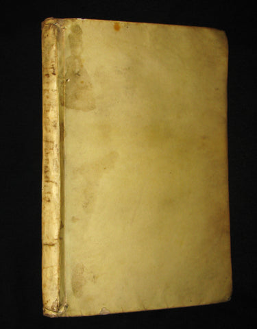 1691 First Ed. Scarce Italian Vellum Book - Del terrestre Paradiso di Bonedetto Menzini