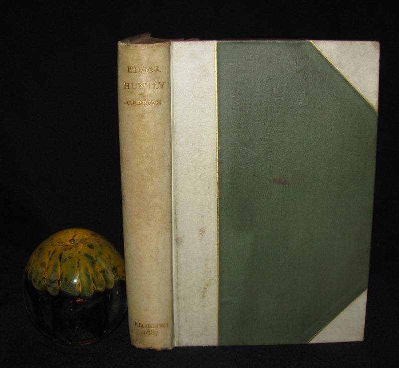 1887 Gothic Book - EDGAR HUNTLY OR THE SLEEP WALKER. #123/500 Limited Edition.