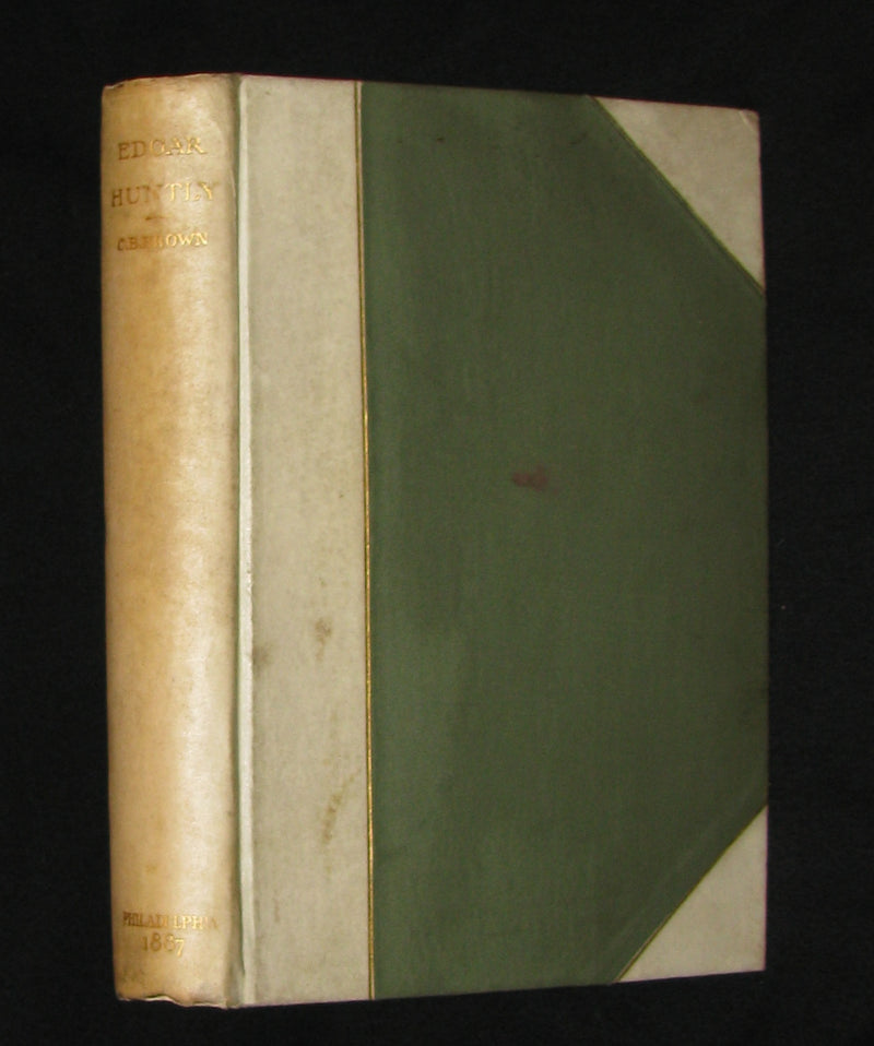 1887 Gothic Book - EDGAR HUNTLY OR THE SLEEP WALKER. #123/500 Limited Edition.