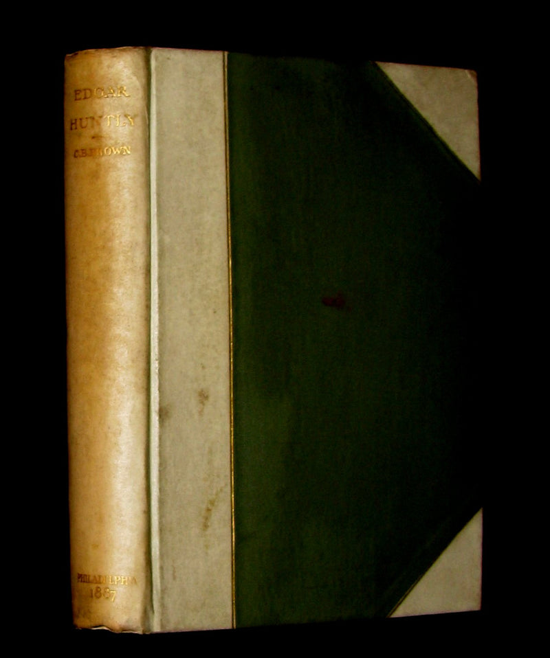 1887 Gothic Book - EDGAR HUNTLY OR THE SLEEP WALKER. #123/500 Limited Edition.