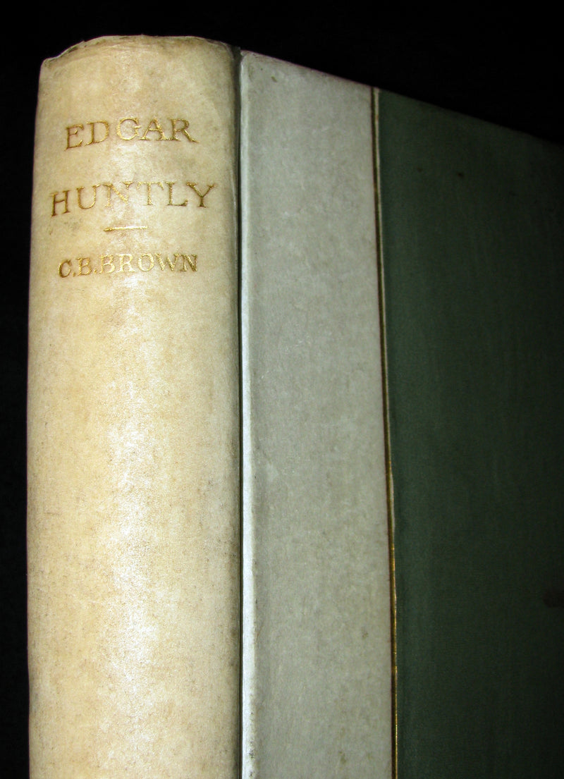 1887 Gothic Book - EDGAR HUNTLY OR THE SLEEP WALKER. #123/500 Limited Edition.