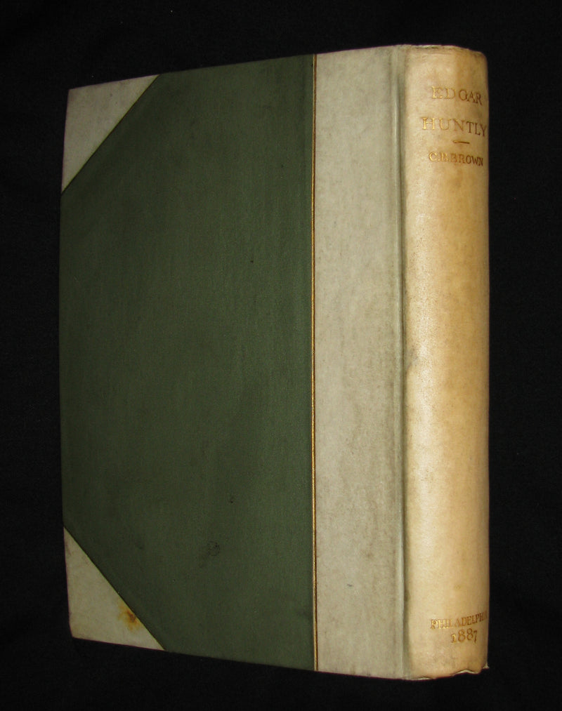 1887 Gothic Book - EDGAR HUNTLY OR THE SLEEP WALKER. #123/500 Limited Edition.