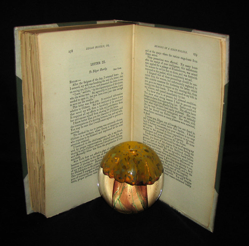 1887 Gothic Book - EDGAR HUNTLY OR THE SLEEP WALKER. #123/500 Limited Edition.