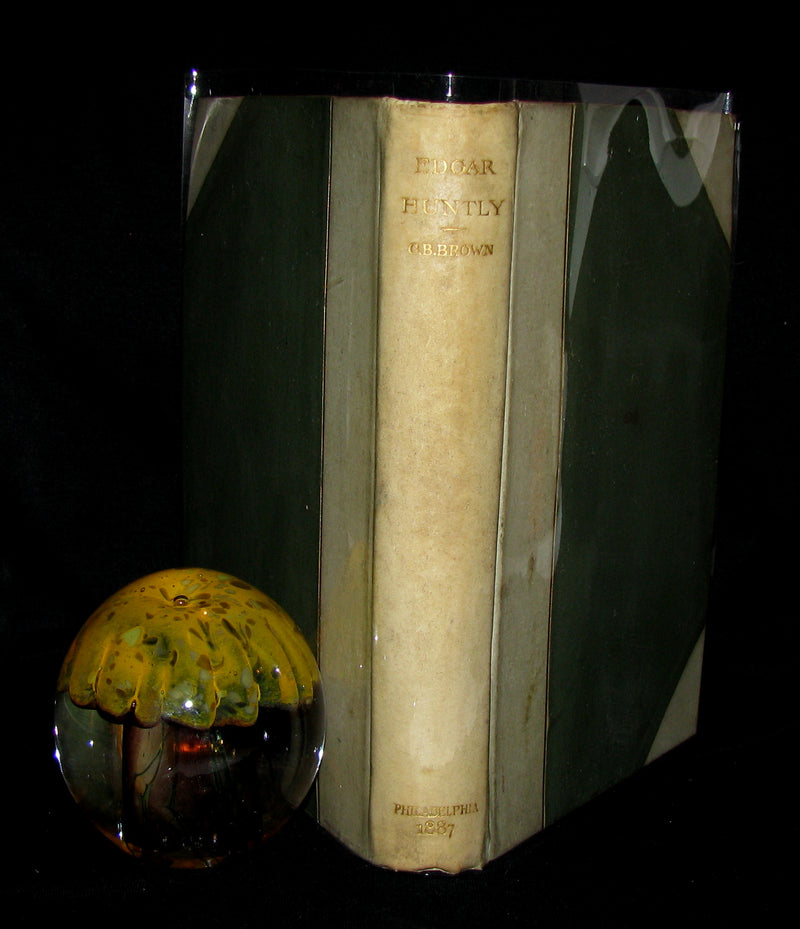 1887 Gothic Book - EDGAR HUNTLY OR THE SLEEP WALKER. #123/500 Limited Edition.