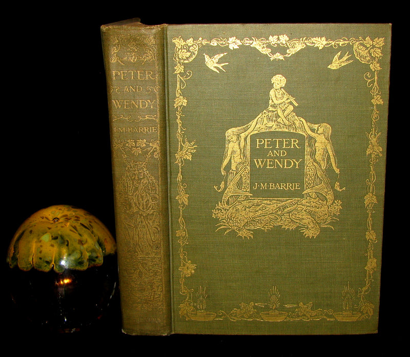 1911 Rare Book  - Peter Pan First Edition - Peter and Wendy by James Matthew Barrie