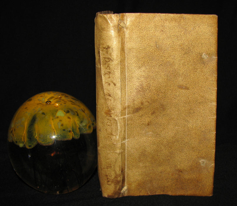 1599 Scarce Italian Vellum Book - EPISTOLE D'OVIDIO - Ovid's Letters