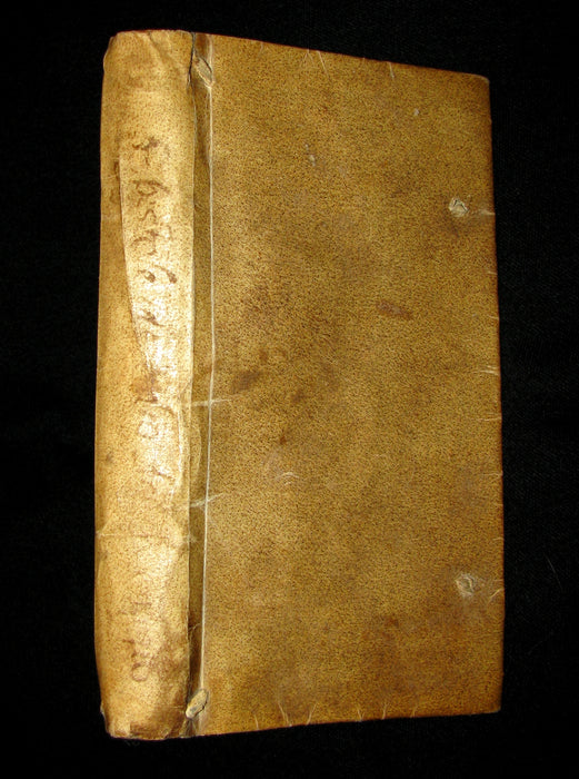 1599 Scarce Italian Vellum Book - EPISTOLE D'OVIDIO - Ovid's Letters