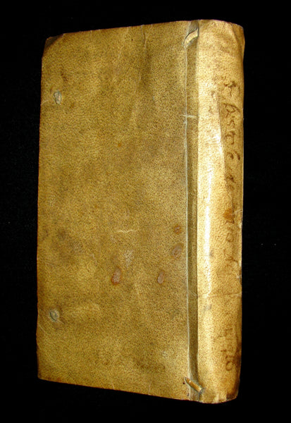 1599 Scarce Italian Vellum Book - EPISTOLE D'OVIDIO - Ovid's Letters