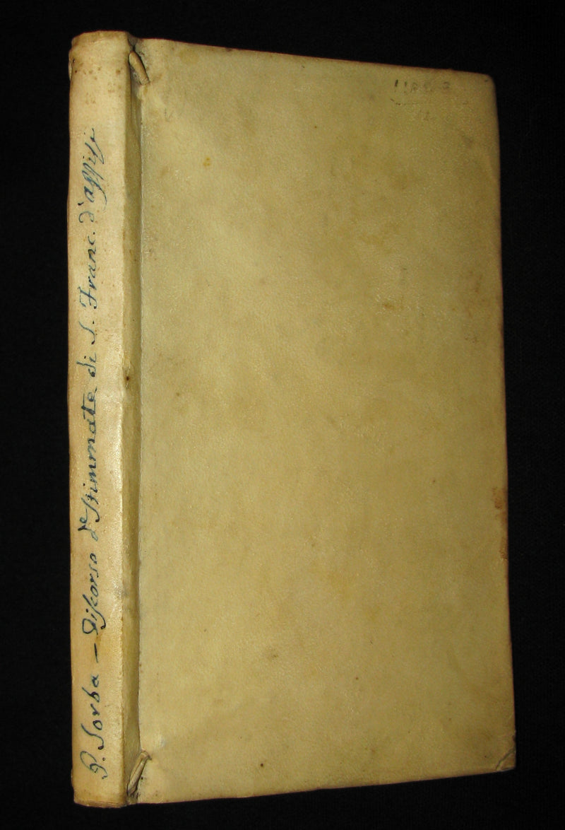 1680 Scarce Italian Vellum Jesuit Book - Panegyric on the Stigmata of St. Francis of Assisi