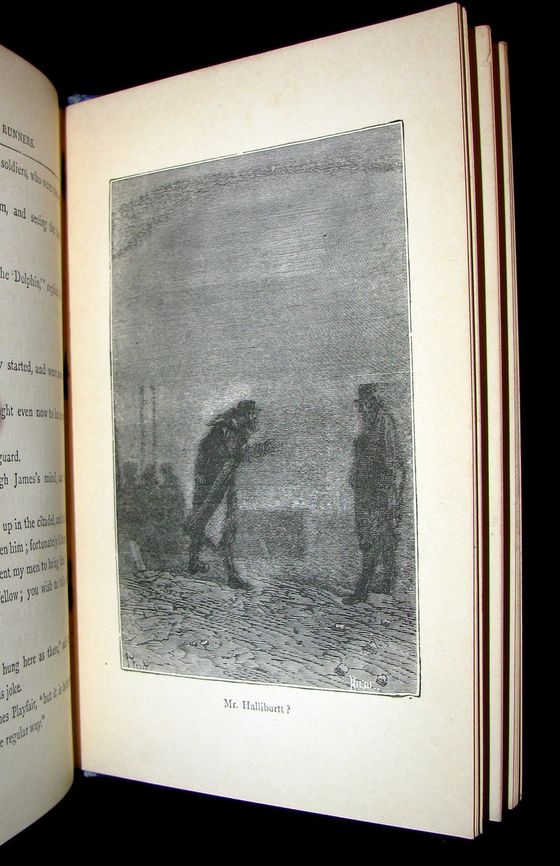 1895 Rare Edition of Jules Verne 's Book - A Floating City and the Blockade Runners