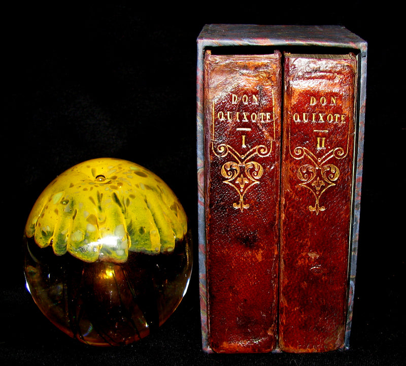 1818 Rare Book set ~ The History and Adventures of the Renowned Don Quixote (2 vols in slipcase)