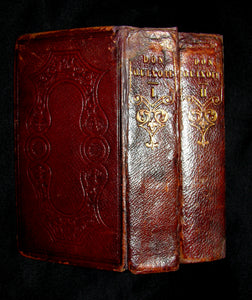 1818 Rare Book set ~ The History and Adventures of the Renowned Don Quixote (2 vols in slipcase)
