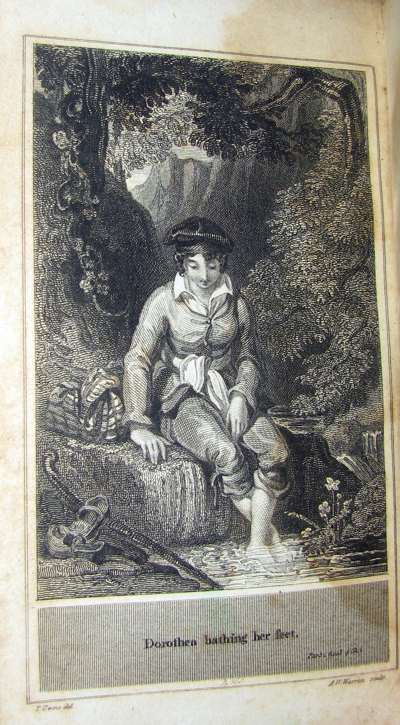 1818 Rare Book set ~ The History and Adventures of the Renowned Don Quixote (2 vols in slipcase)