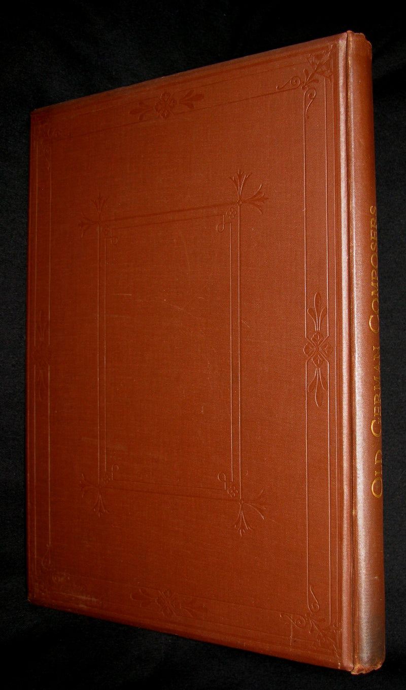 1880's Scarce Victorian Book - OLD GERMAN COMPOSERS FOR THE CLAVECIN (Pianoforte)