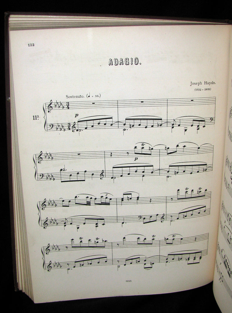 1880's Scarce Victorian Book - OLD GERMAN COMPOSERS FOR THE CLAVECIN (Pianoforte)