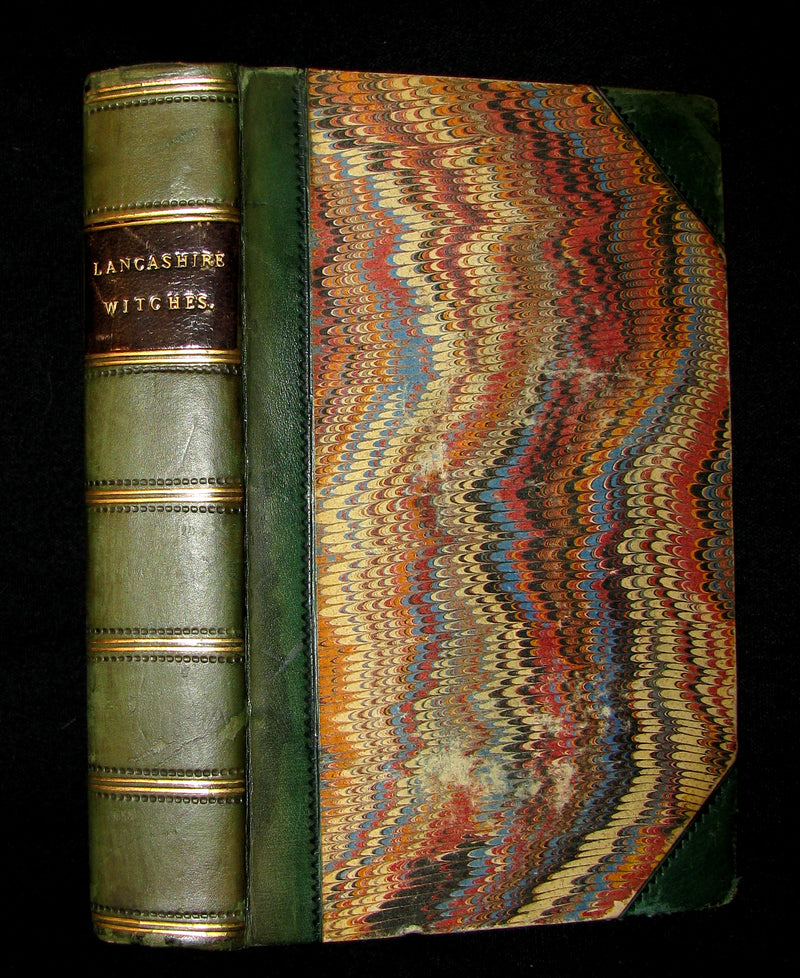 1851 Rare Early Edition - THE LANCASHIRE WITCHES. A Romance Of Pendle Forest.