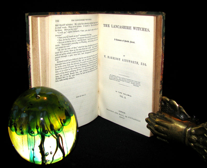 1851 Rare Early Edition - THE LANCASHIRE WITCHES. A Romance Of Pendle Forest.