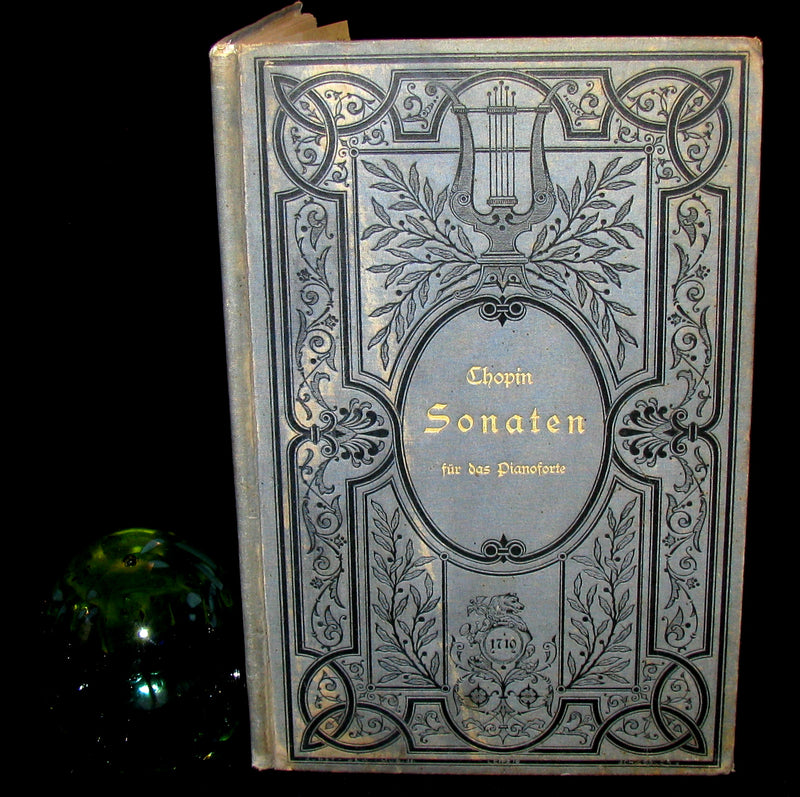 1878 Very Rare early edition of Frederick CHOPIN 's SONATAS - Opus 35 & Opus 58
