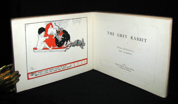 1903 Scarce Book - May Gladwin  - THE GREY RABBIT