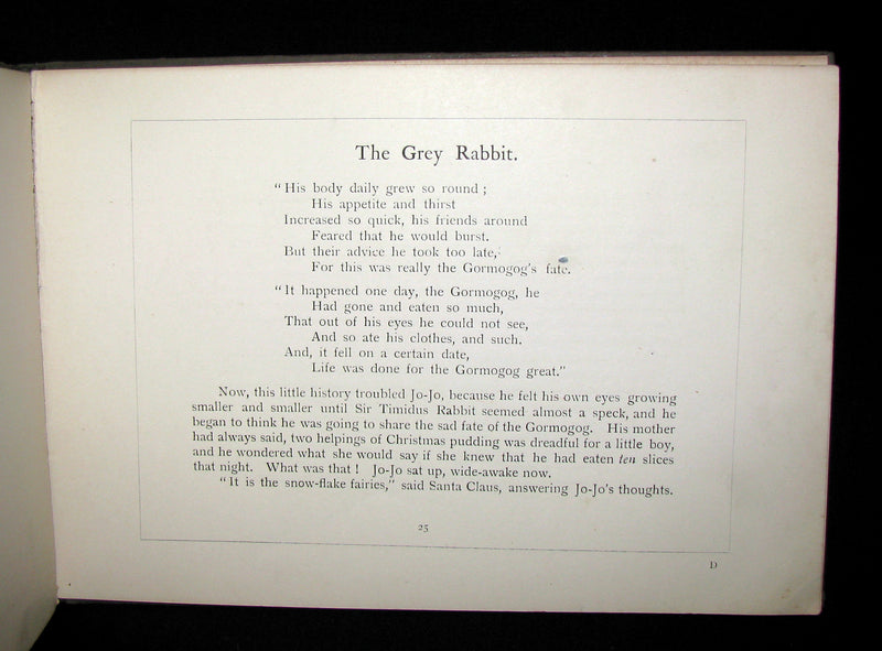 1903 Scarce Book - May Gladwin  - THE GREY RABBIT
