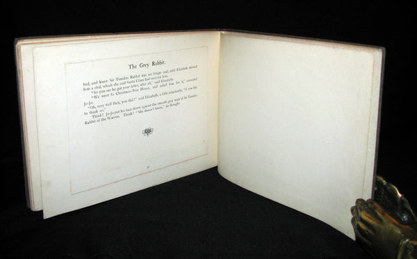 1903 Scarce Book - May Gladwin  - THE GREY RABBIT