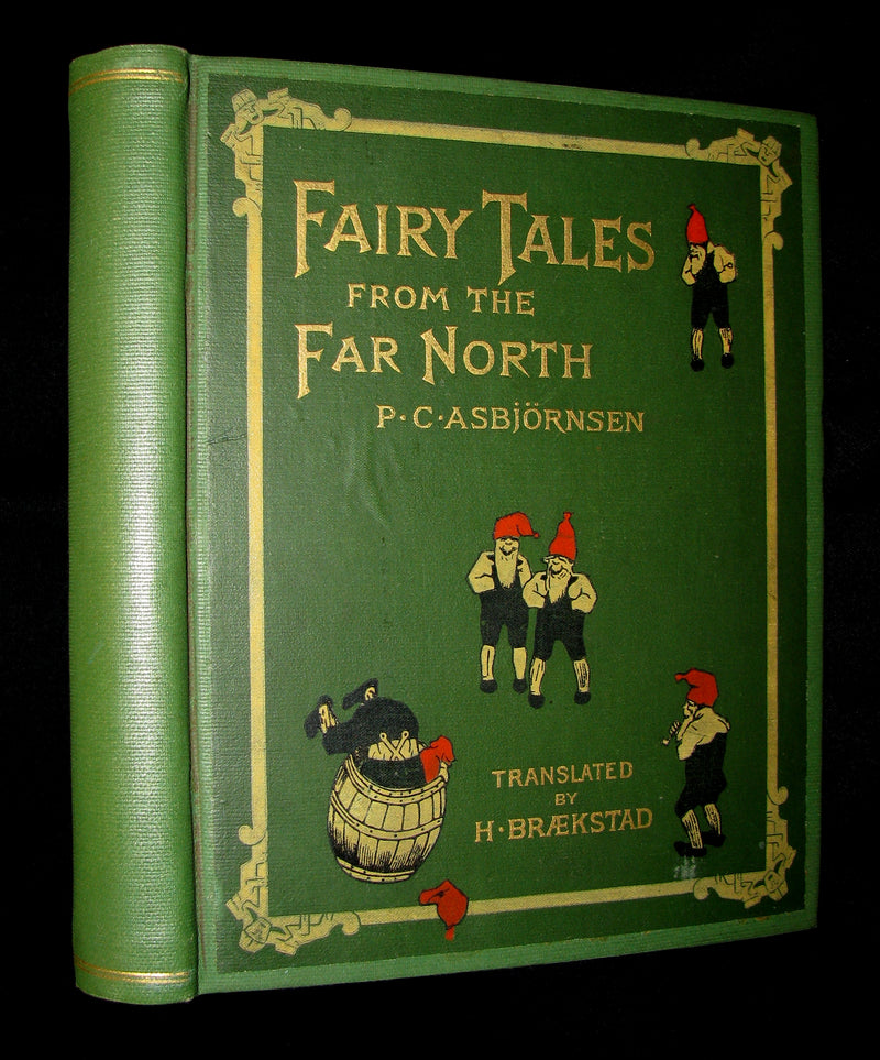 1897 Scarce Norwegian 1stED Book - Fairy Tales from the Far North by P. C. Asbjørnsen