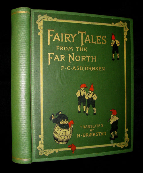 1897 Scarce Norwegian 1stED Book - Fairy Tales from the Far North by P. C. Asbjørnsen