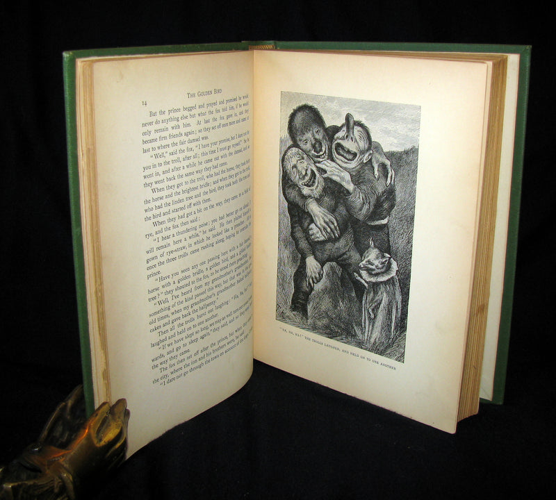 1897 Scarce Norwegian 1stED Book - Fairy Tales from the Far North by P. C. Asbjørnsen