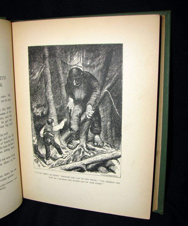 1897 Scarce Norwegian 1stED Book - Fairy Tales from the Far North by P. C. Asbjørnsen