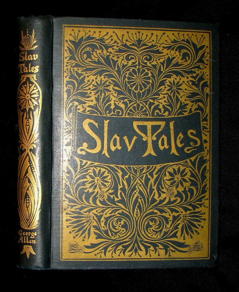 1896 Rare 1stED Book - Fairy Tales of the Slav Peasants & Herdsmen illustrated by E. Harding