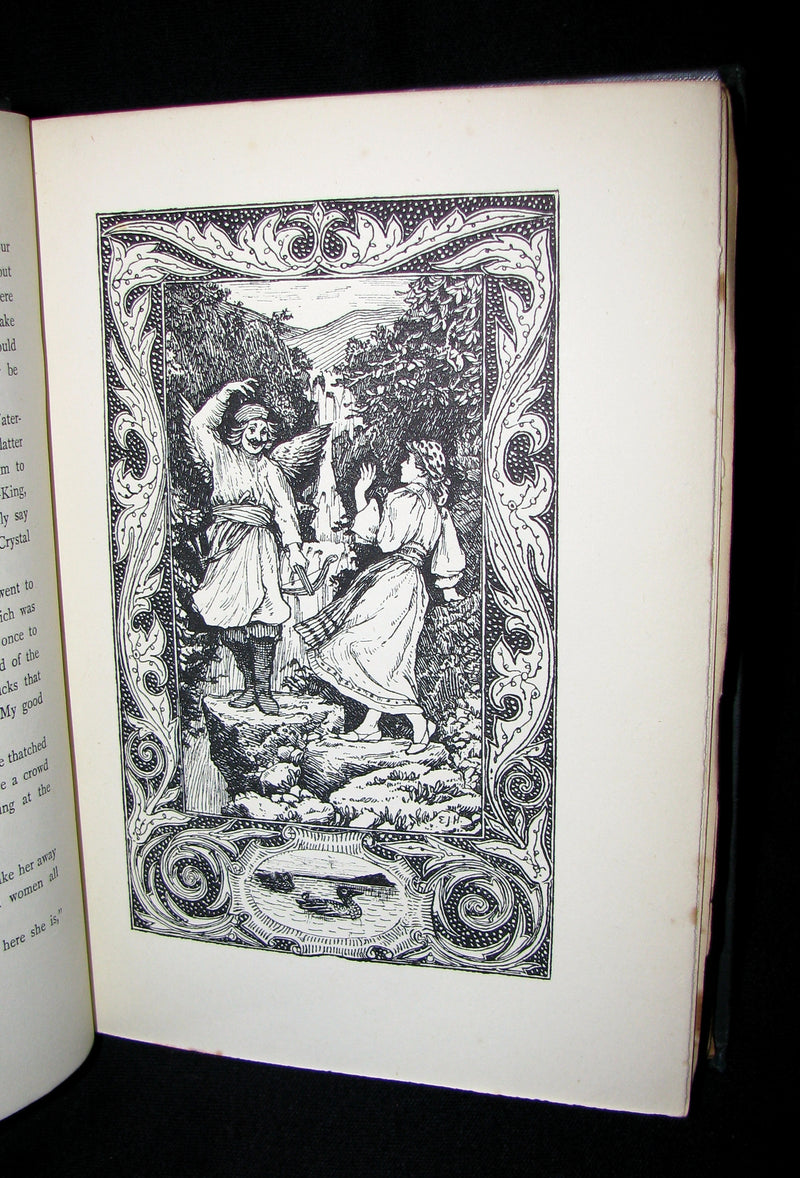 1896 Rare 1stED Book - Fairy Tales of the Slav Peasants & Herdsmen illustrated by E. Harding