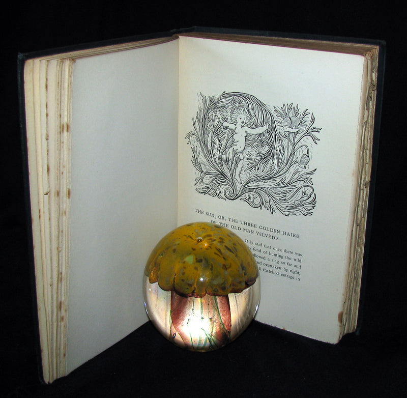 1896 Rare 1stED Book - Fairy Tales of the Slav Peasants & Herdsmen illustrated by E. Harding