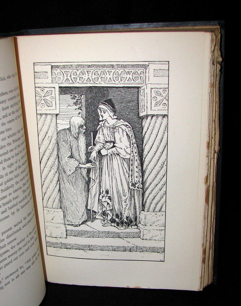 1896 Rare 1stED Book - Fairy Tales of the Slav Peasants & Herdsmen illustrated by E. Harding