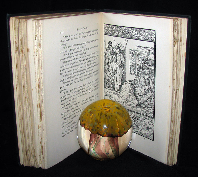 1896 Rare 1stED Book - Fairy Tales of the Slav Peasants & Herdsmen illustrated by E. Harding