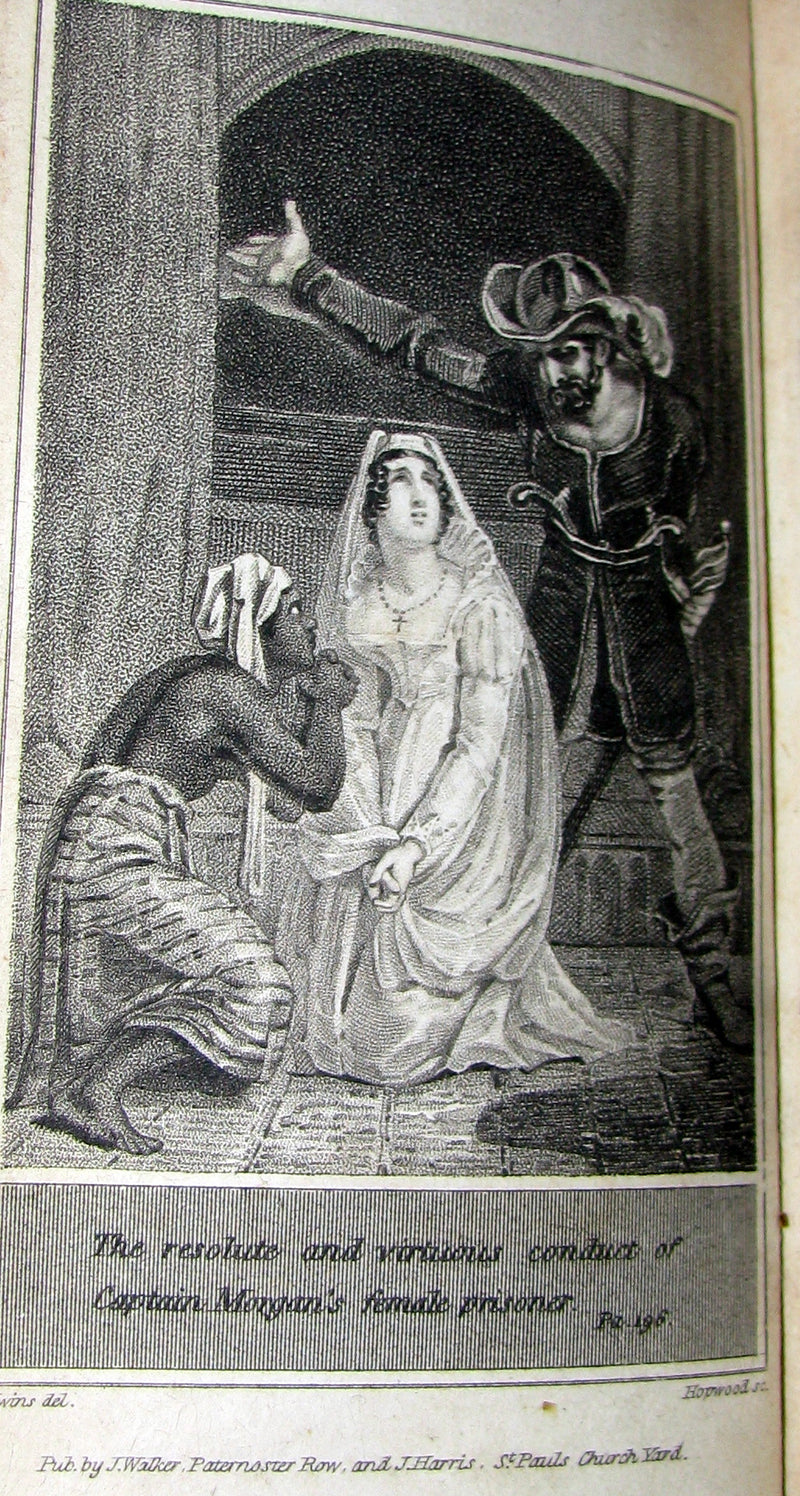 1810 Rare Book - HISTORY OF THE BUCANIERS (BUCCANIERS) OF AMERICA - PIRATES