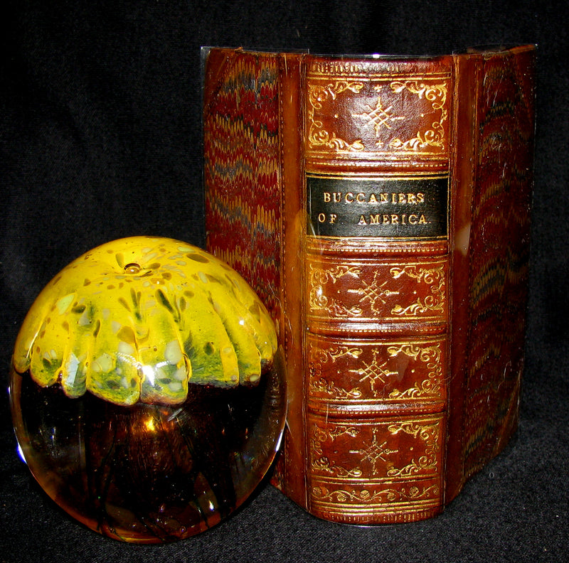 1810 Rare Book - HISTORY OF THE BUCANIERS (BUCCANIERS) OF AMERICA - PIRATES