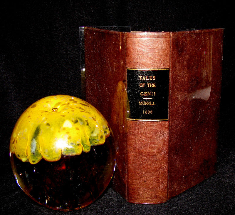1808 Rare Book - The Tales of the Genii or the Delightful Lessons of Horam, The Son of Asmar