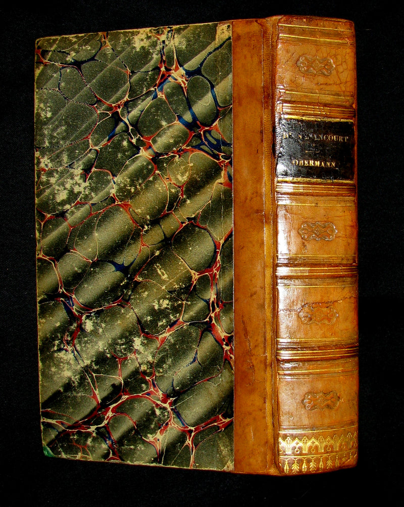 1833 Rare French early Romanticism Book - OBERMANN by Senancour - 2ndED