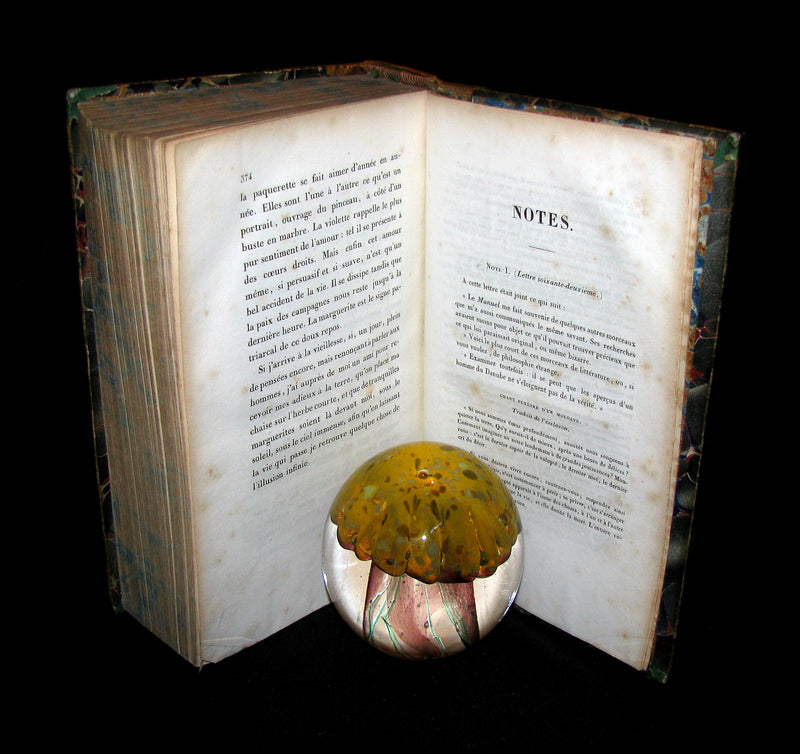 1833 Rare French early Romanticism Book - OBERMANN by Senancour - 2ndED