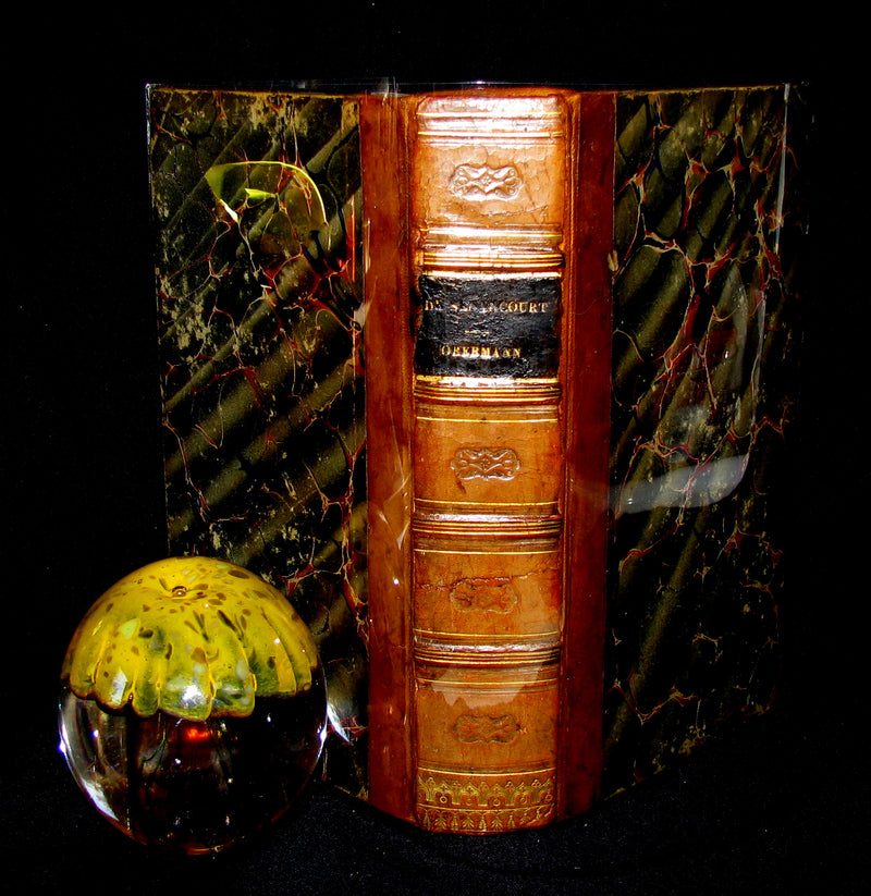 1833 Rare French early Romanticism Book - OBERMANN by Senancour - 2ndED